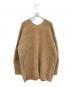 unfil (アンフィル) stretch superkid mohair cardigan　WFFL-UW133 ブラウン サイズ:1：10000円