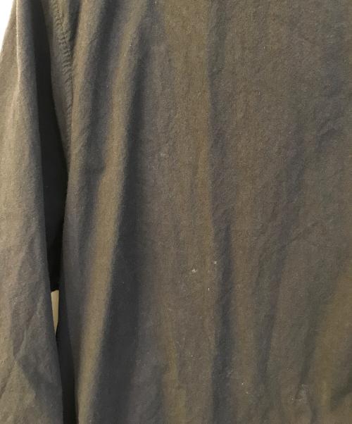 vent blanc+（ヴァンブラン）VENT BLANC+ (ヴァンブラン) タイプライターワッシャーオーバーシャツ ブラック サイズ:Freeの古着・服飾アイテム