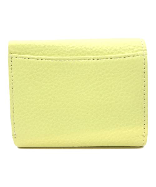 KITAMURA（キタムラ）KITAMURA (キタムラ) 3つ折り財布 黄緑の古着・服飾アイテム
