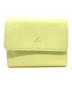 KITAMURA（キタムラ）の古着「3つ折り財布」｜黄緑