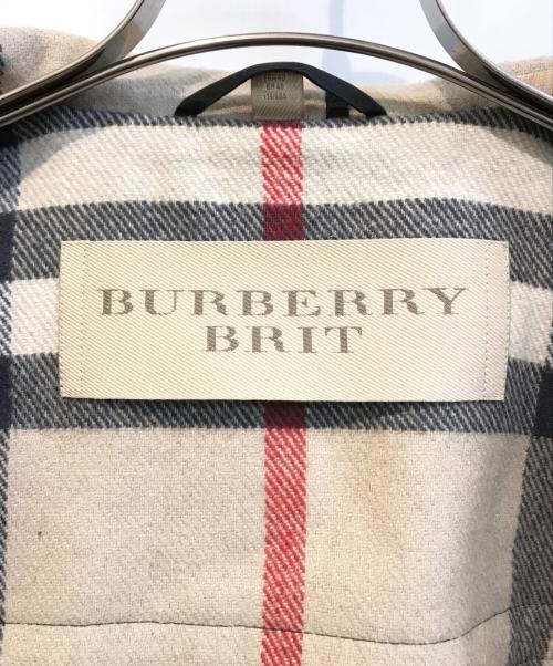 BURBERRY BRIT（バーバリーブリット）BURBERRY BRIT (バーバリーブリット) ジャケット ブラック サイズ:UK10の古着・服飾アイテム