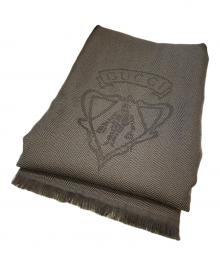 GUCCI（グッチ）の古着「マフラー　344993 4G200」｜ブラウン