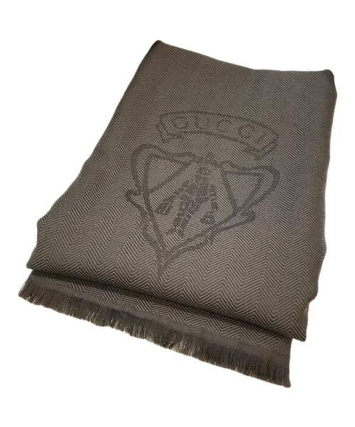 GUCCI（グッチ）GUCCI (グッチ) マフラー　344993 4G200 ブラウンの古着・服飾アイテム