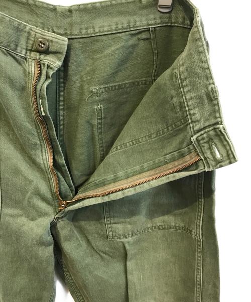 USED（ユーズド）USED (ユーズド) ベイカーパンツ カーキ サイズ:表記なしの古着・服飾アイテム