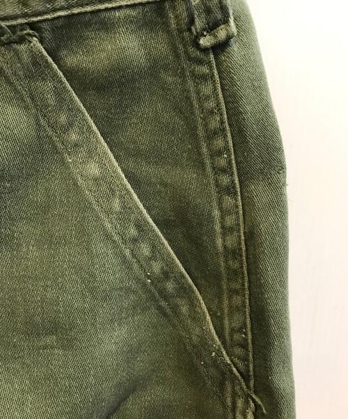 USED（ユーズド）USED (ユーズド) ベイカーパンツ カーキ サイズ:表記なしの古着・服飾アイテム