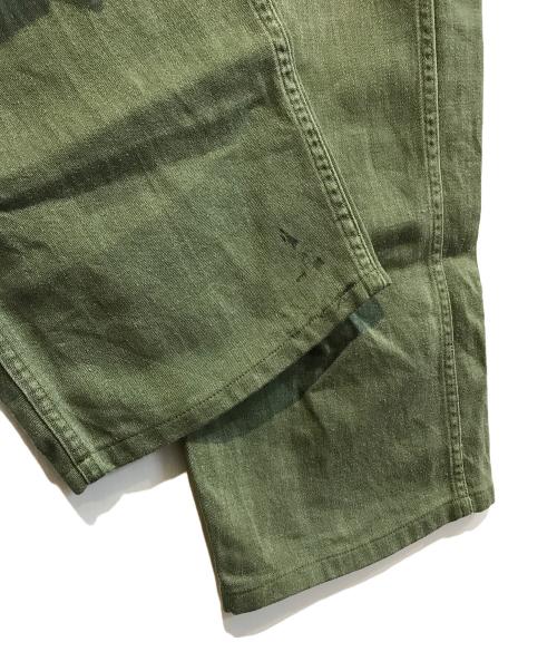 USED（ユーズド）USED (ユーズド) ベイカーパンツ カーキ サイズ:表記なしの古着・服飾アイテム