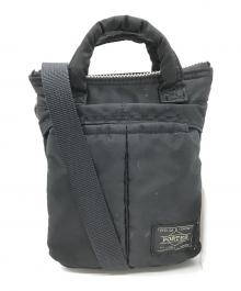 PORTER（ポーター）の古着「HELMETBAG MINI　381-18157」｜ブラック