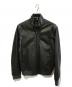 ARMANI JEANS（アルマーニジーンズ）の古着「レザージャケット」｜ブラック