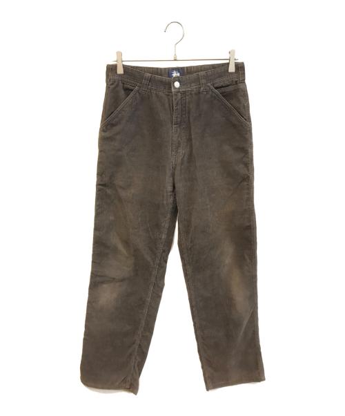 stussy（ステューシー）stussy (ステューシー) コーデュロイパンツ ブラウン サイズ:76cmの古着・服飾アイテム