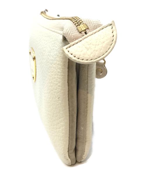 ATAO（アタオ）ATAO (アタオ) オフィスブーブーウォレットバッグ アイボリーの古着・服飾アイテム