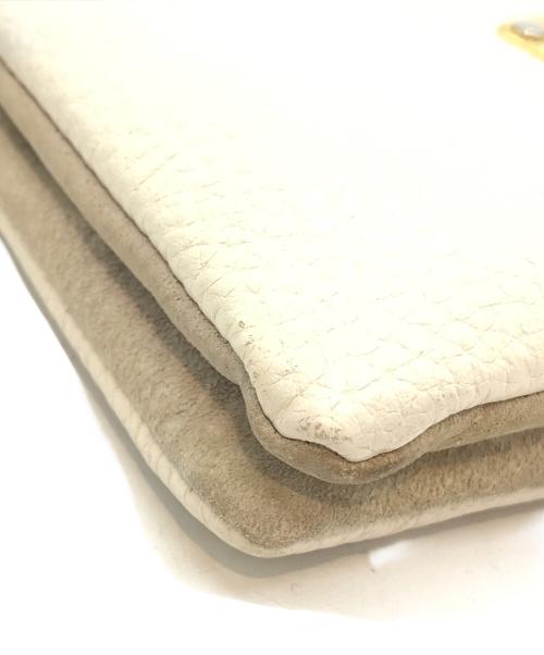 ATAO（アタオ）ATAO (アタオ) オフィスブーブーウォレットバッグ アイボリーの古着・服飾アイテム
