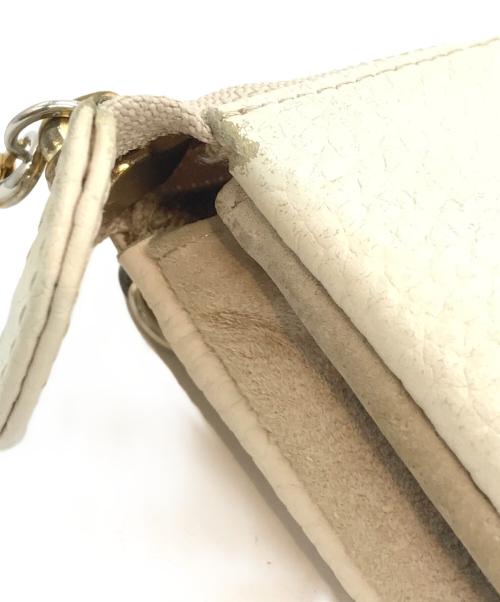 ATAO（アタオ）ATAO (アタオ) オフィスブーブーウォレットバッグ アイボリーの古着・服飾アイテム