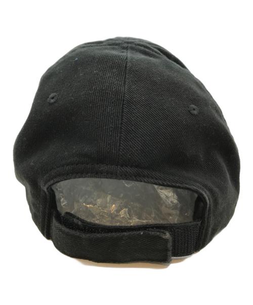 BALENCIAGA（バレンシアガ）BALENCIAGA (バレンシアガ) ランゲージロゴキャップ ブラック サイズ:58CMの古着・服飾アイテム