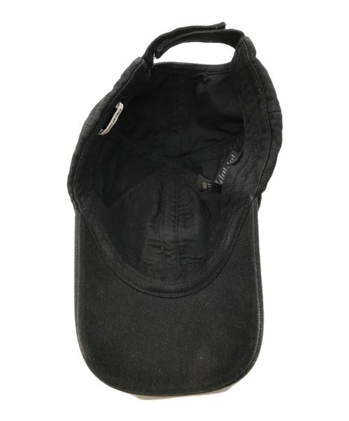 BALENCIAGA（バレンシアガ）BALENCIAGA (バレンシアガ) ランゲージロゴキャップ ブラック サイズ:58CMの古着・服飾アイテム