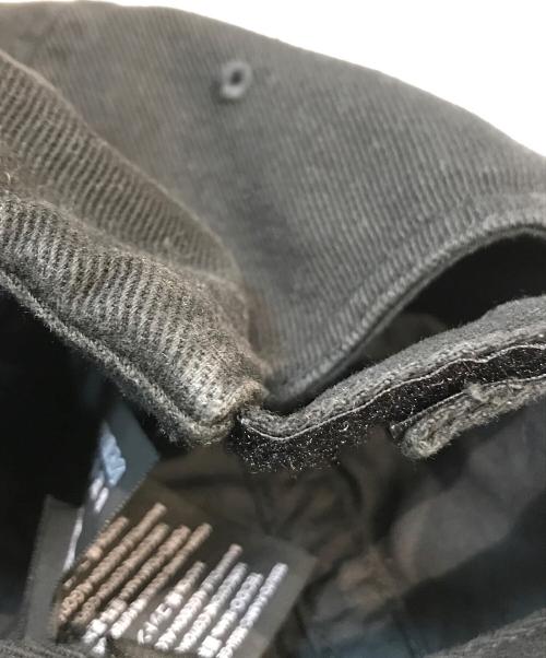 BALENCIAGA（バレンシアガ）BALENCIAGA (バレンシアガ) ランゲージロゴキャップ ブラック サイズ:58CMの古着・服飾アイテム