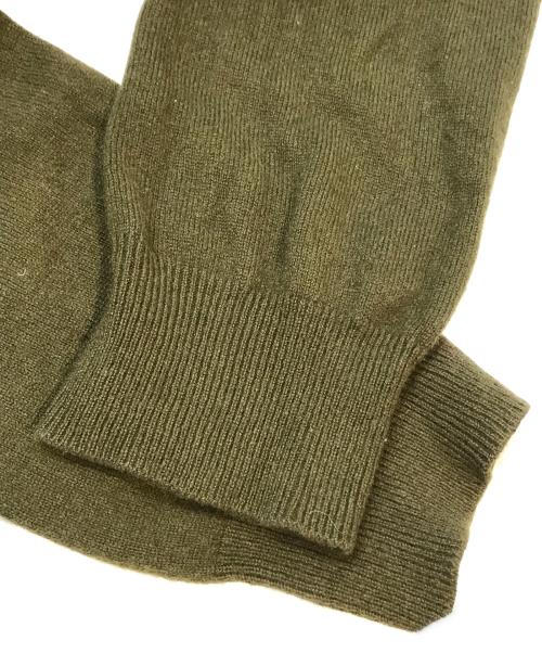 NUMBER (N)INE（ナンバーナイン）NUMBER (N)INE (ナンバーナイン) カシミヤタートルニット オリーブ サイズ:4の古着・服飾アイテム