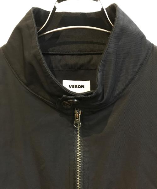 VERON（ヴァロン）VERON (ヴァロン) コットンナイロン高密度ツイルＧ9スウィングトップハリントンジャケット ブラック サイズ:Mの古着・服飾アイテム