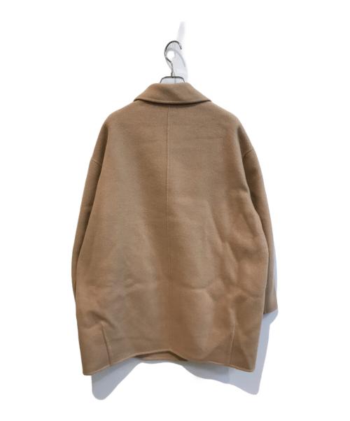 SLOBE IENA（スローブ イエナ）SLOBE IENA (スローブ イエナ) souple wool ダブルフェイスミドルコート ベージュ サイズ:FRERの古着・服飾アイテム