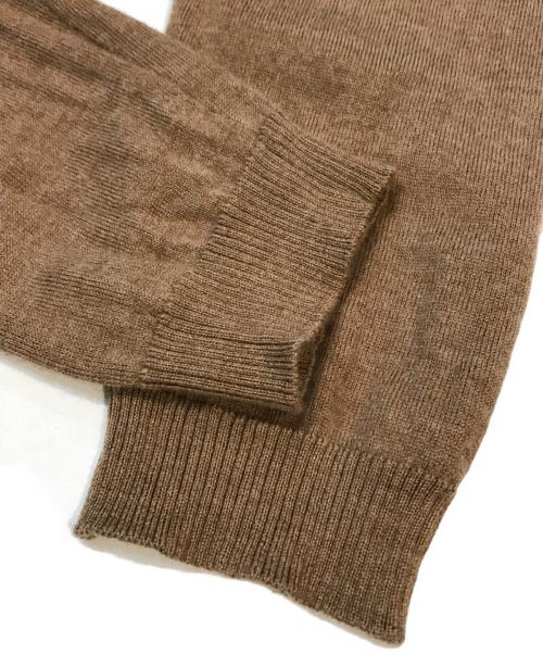 BOSS（ボス）BOSS (ボス) ウールニット ブラウン サイズ:Lの古着・服飾アイテム