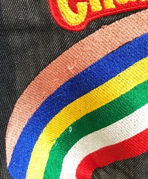 JH Design（ジェイエイチデザイン）jh design (ジェイエイチデザイン) レーシングデニムジャケット ブラック サイズ:Lの古着・服飾アイテム