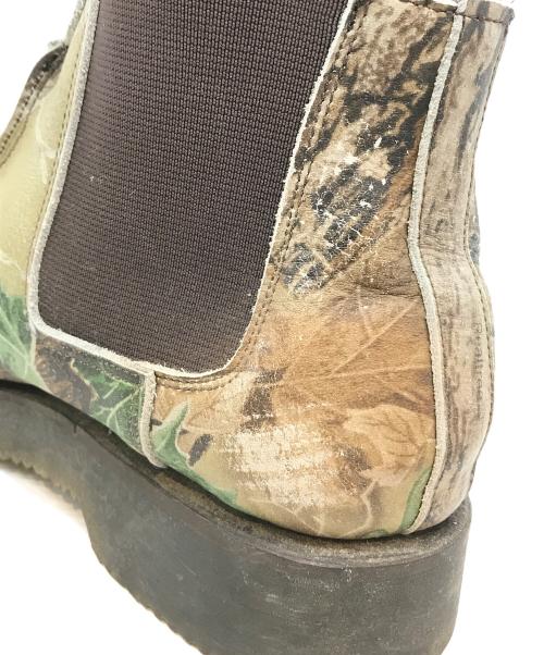 GEORGE COX（ジョージコックス）GEORGE COX (ジョージコックス) サイドゴアブーツ カーキ サイズ:11の古着・服飾アイテム