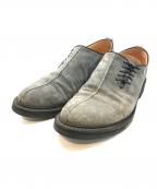 KIDS LOVE GAITEキッズラブゲイト）の古着「スウェードシューズ」｜グレー