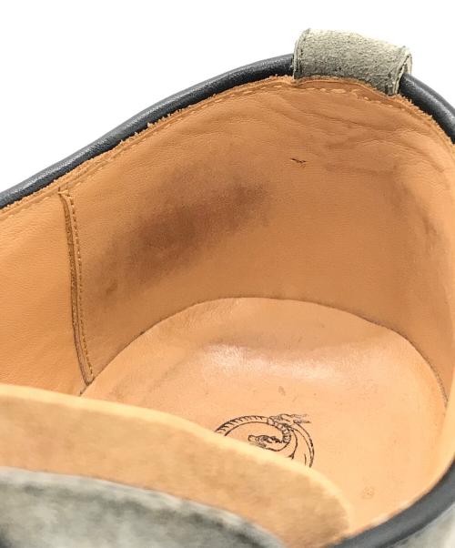 KIDS LOVE GAITE（キッズラブゲイト）KIDS LOVE GAITE (キッズラブゲイト) スウェードシューズ グレー サイズ:SIZE 9 1/2の古着・服飾アイテム