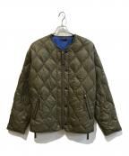 ROSE BUD×TAIONローズバッド×タイオン）の古着「MILITARY M65 LINER W-ZIP SHORT DOWN REVERSIBLE」｜グリーン