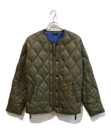 ROSE BUD×TAION（ローズバッド×タイオン）の古着「MILITARY M65 LINER W-ZIP SHORT DOWN REVERSIBLE」｜グリーン