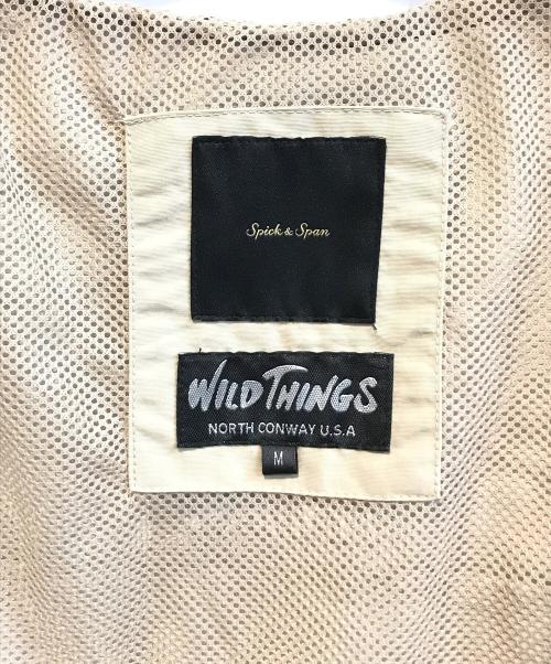Spick and Span（スピック＆スパン）Spick and Span (スピックアンドスパン) WILD THINGS (ワイルドシングス) フーデッドジャケット　WT23328AD-SS ベージュ サイズ:Mの古着・服飾アイテム