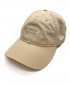 New Era×YOHJI YAMAMOTOニューエラ×ヨウジヤマモト）の古着「キャップ」｜ベージュ