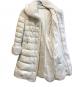 中古・古着 M'S GRACY (エムズグレイシー) リバーシブルダウンコート　CR-219606 ホワイト サイズ:40：24000円