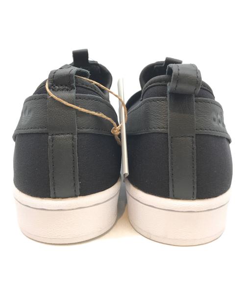adidas（アディダス）adidas (アディダス) SUPERSTAR SLIP-ON　FW7051 ブラック サイズ:24ｃｍ 未使用品の古着・服飾アイテム