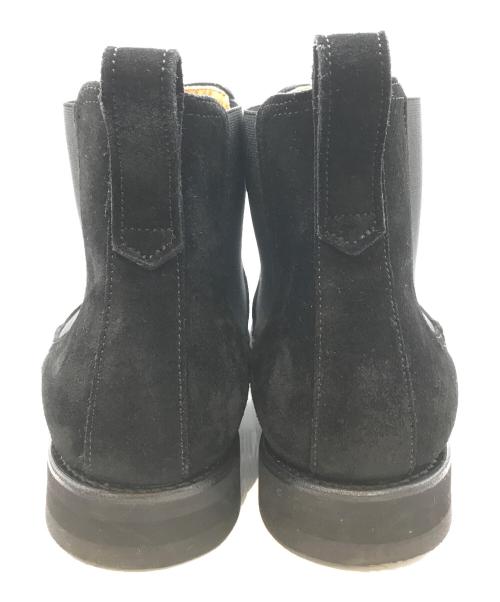 berwick（バーウィック）berwick (バーウィック) スウェードサイドゴアブーツ ブラック サイズ:7.5の古着・服飾アイテム