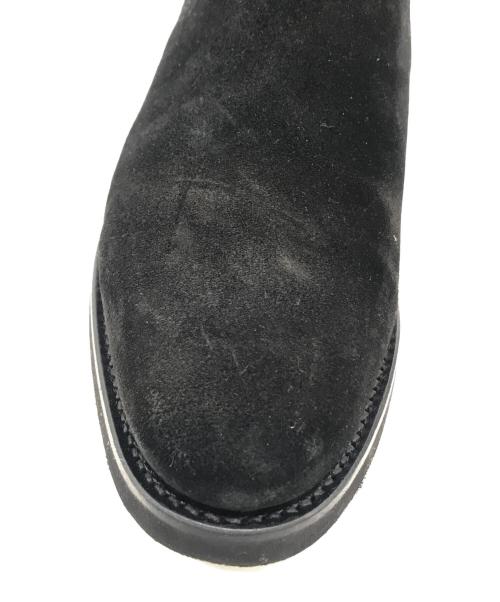 berwick（バーウィック）berwick (バーウィック) スウェードサイドゴアブーツ ブラック サイズ:7.5の古着・服飾アイテム