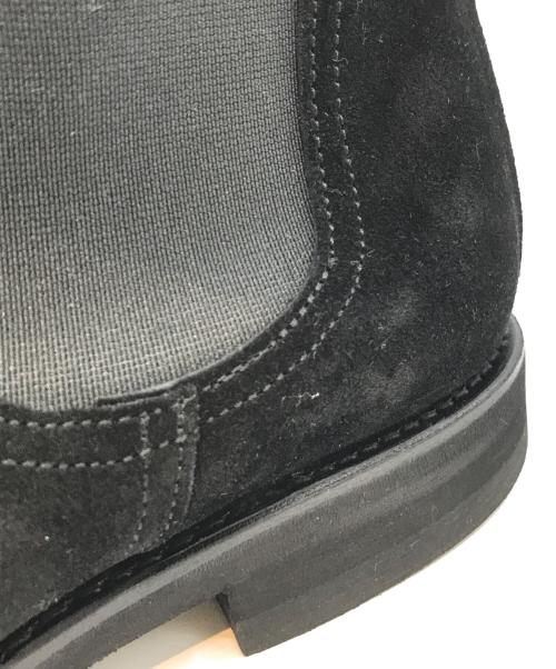 berwick（バーウィック）berwick (バーウィック) スウェードサイドゴアブーツ ブラック サイズ:7.5の古着・服飾アイテム