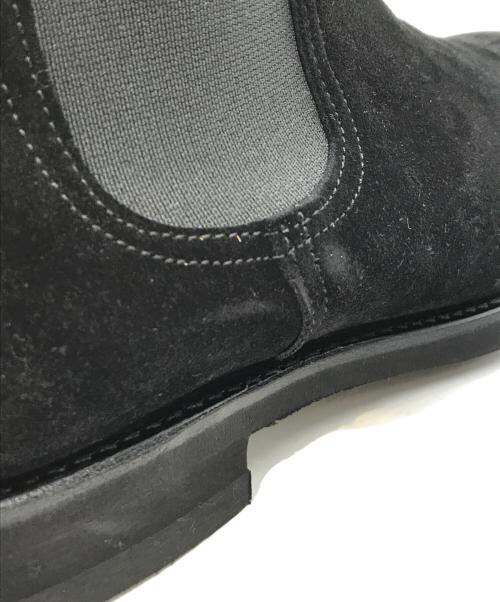 berwick（バーウィック）berwick (バーウィック) スウェードサイドゴアブーツ ブラック サイズ:7.5の古着・服飾アイテム