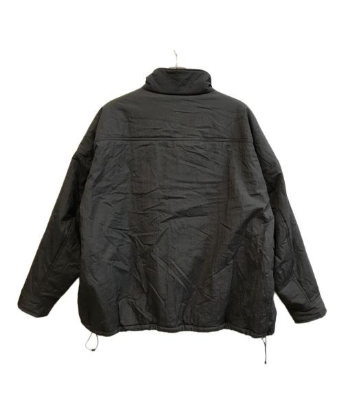 19SO（ナインティーンエスオー）19SO (ナインティーンエスオー) 中綿ナイロンジャケット　袖口ヨゴレ有 ブラック サイズ:XLの古着・服飾アイテム