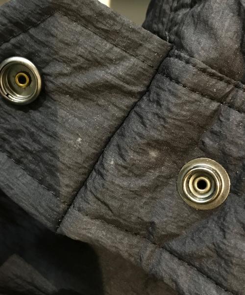 19SO（ナインティーンエスオー）19SO (ナインティーンエスオー) 中綿ナイロンジャケット　袖口ヨゴレ有 ブラック サイズ:XLの古着・服飾アイテム