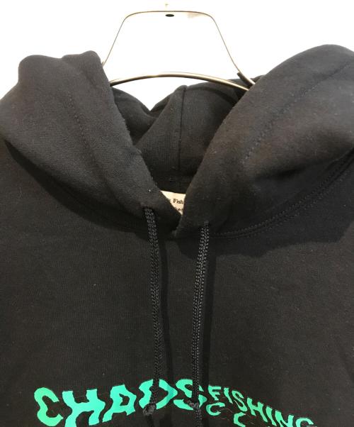 CHAOS FISHING CLUB（カオスフィッシングクラブ）CHAOS FISHING CLUB (カオスフィッシングクラブ) Road Of The Sea Hoodie ブラック サイズ:XLの古着・服飾アイテム