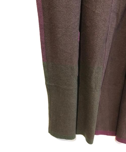 iines（イネス）IINES (イネス) ロングカーディガン パープル サイズ:1の古着・服飾アイテム