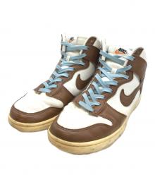 NIKE（ナイキ）の古着「Dunk High Vintage "Pecan and Sail"　DQ8800-200」｜ホワイト×ブラウン