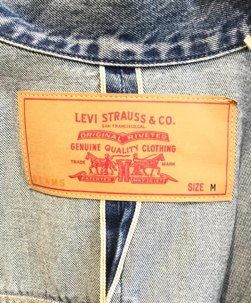 LEVI'S（リーバイス）LEVI'S (リーバイス) BEAMS (ビームス) SUPER WIDE TRUCKER インディゴ サイズ:Mの古着・服飾アイテム