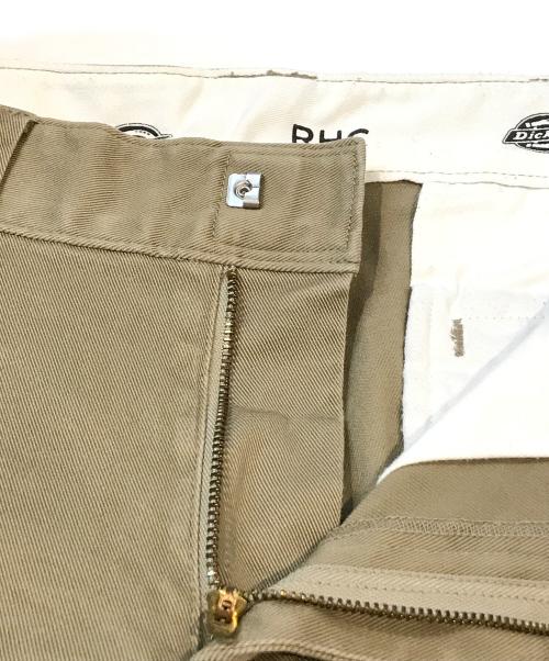 Dickies（ディッキーズ）Dickies (ディッキーズ) RHC Ron Herman (アールエイチシー ロンハーマン) ワークパンツ ベージュ サイズ:34の古着・服飾アイテム