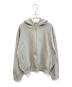 BEAUTY&YOUTH（ビューティーアンドユース）の古着「ハーフジップ ニット フーディ　1613-199-3666」｜グレー