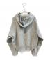 BEAUTY&YOUTH (ビューティーアンドユース) ハーフジップ ニット フーディ　1613-199-3666 グレー サイズ:FREE 未使用品：6000円