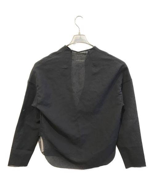 TODAYFUL（トゥデイフル）TODAYFUL (トゥデイフル) Slub Slit Shirts ブラック サイズ:FREE 未使用品の古着・服飾アイテム