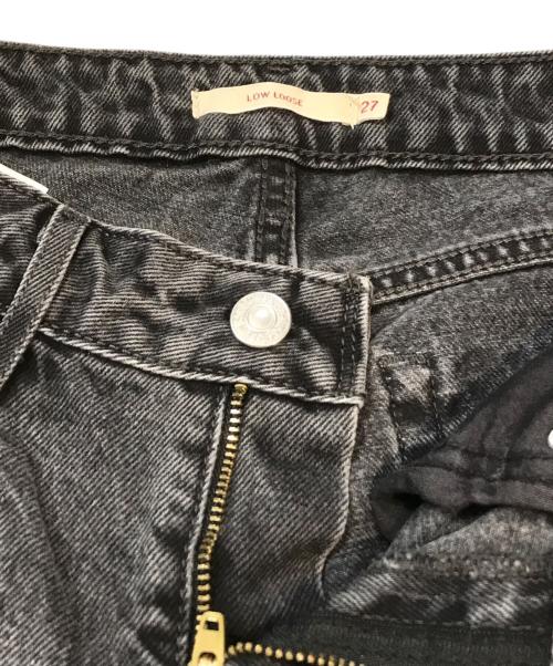 LEVI'S（リーバイス）LEVI'S (リーバイス) LOW LOOSE 	A5566-0000 ブラック サイズ:W27の古着・服飾アイテム