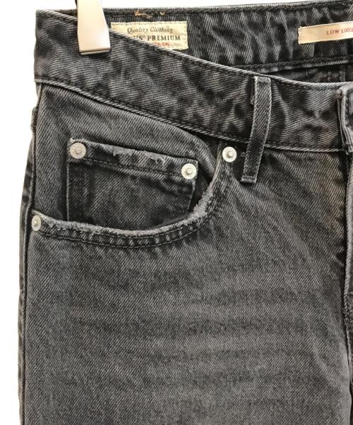 LEVI'S（リーバイス）LEVI'S (リーバイス) LOW LOOSE 	A5566-0000 ブラック サイズ:W27の古着・服飾アイテム