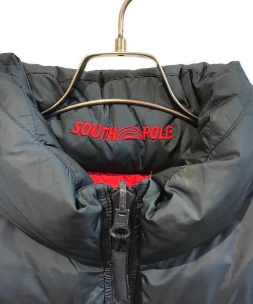 SOUTHPOLE（サウスポール）SOUTHPOLE (サウスポール) リバーシブルダウンジャケット ネイビー サイズ:Lの古着・服飾アイテム